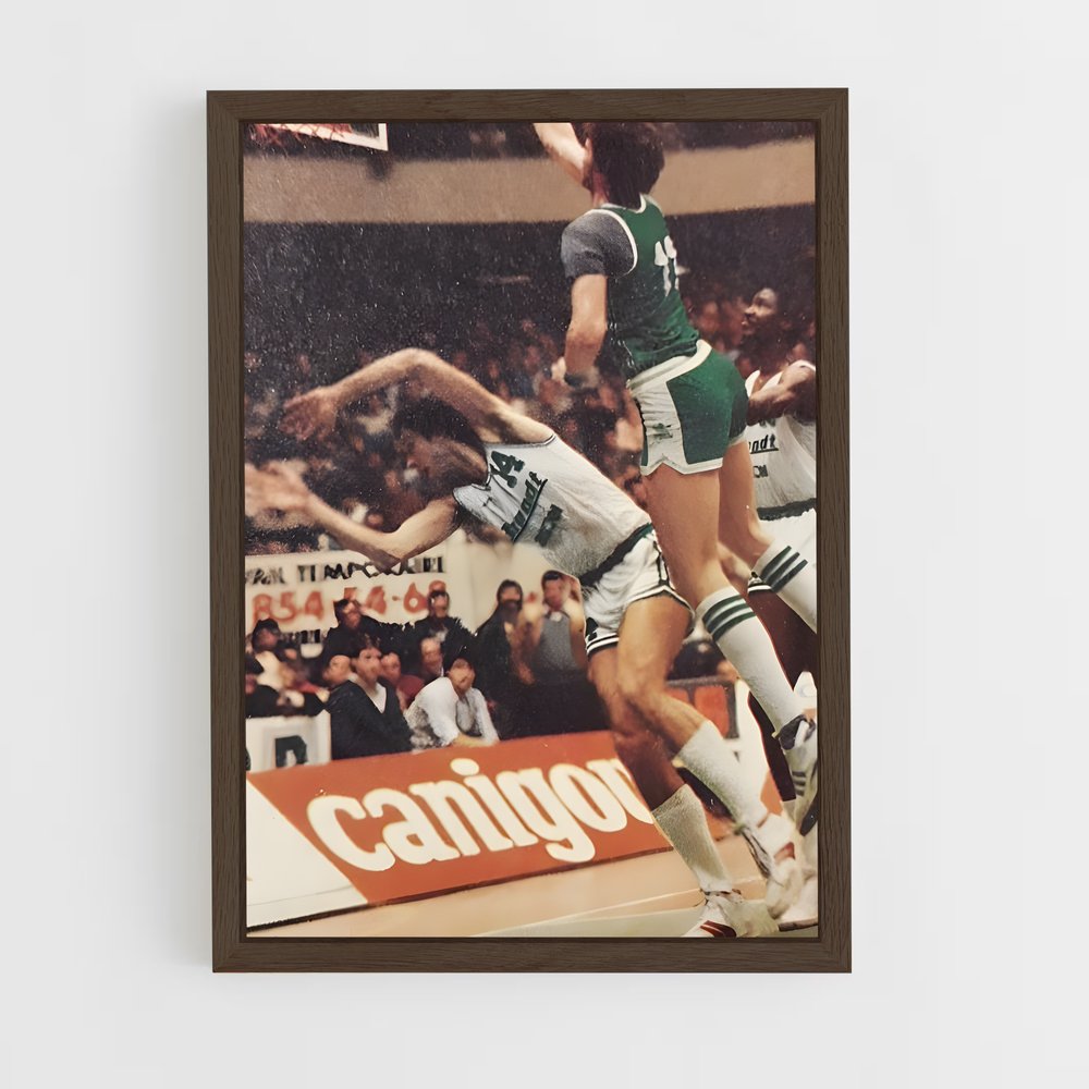 Poster Saut Étoilé – affiche Basketball (vue 5)